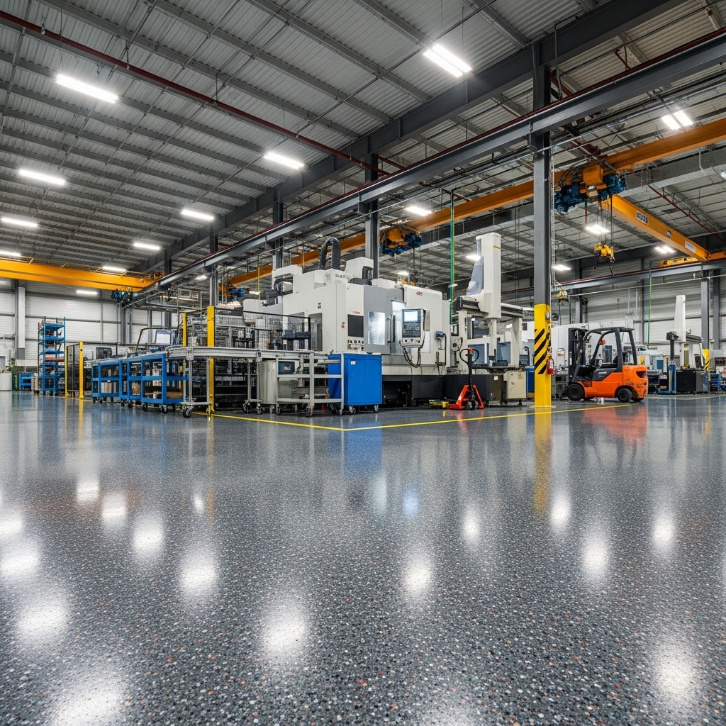 DAYANIKLI EPOKSİ ZEMİN