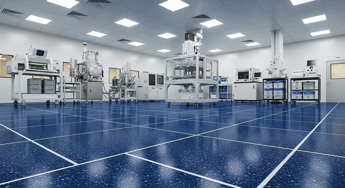 Ameliyathane antistatik zemin kaplama uygulaması ve hijyenik y&uuml;zey