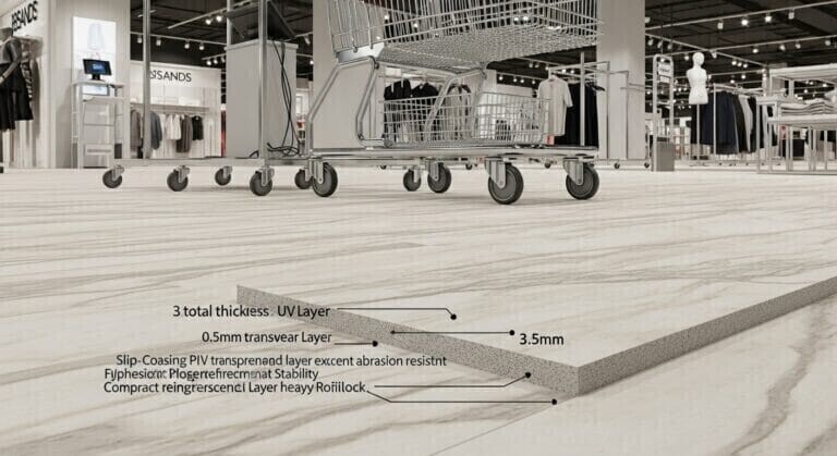 Lobi zeminleriniz için Ankara merkezli kaymaz Heterojen Pvc Zemin Kaplama montaj ve satış hizmeti.