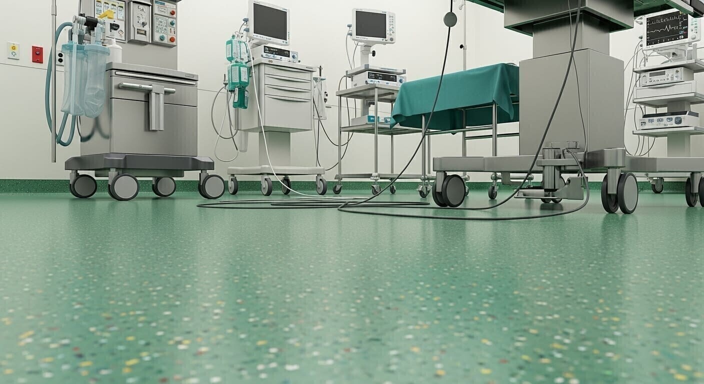 pvc yer döşemesi uygulaması